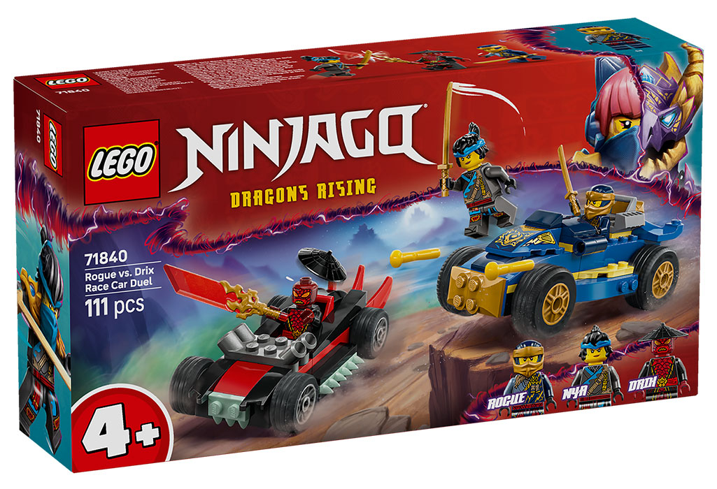 LEGO Ninjago Duello ad Alta Velocita' Tra Rogue e Drix 71840